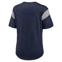 Women's Nike Navy Dallas Cowboys Primary Logo Slub - Fashion Top