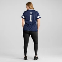Women's Nike Number 1 Mom Navy Dallas Cowboys Game Jersey