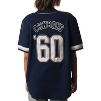 Women's The Wild Collective  Navy Dallas Cowboys Button-Up Shirt