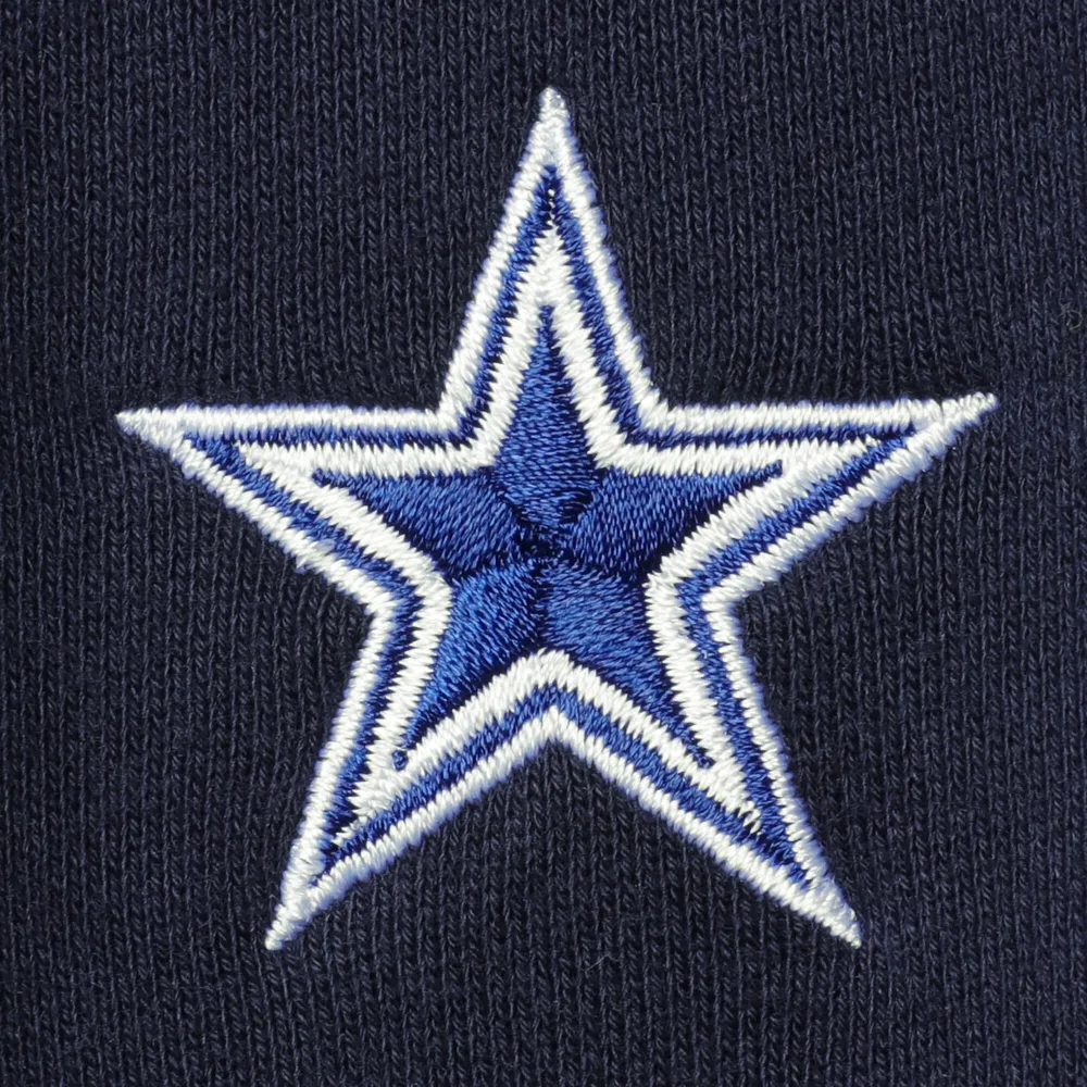 Women's Vineyard Vines Navy Dallas Cowboys Shep Shirt Quarter-Zip Sweatshirt