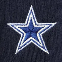 Women's Vineyard Vines Navy Dallas Cowboys Shep Shirt Quarter-Zip Sweatshirt