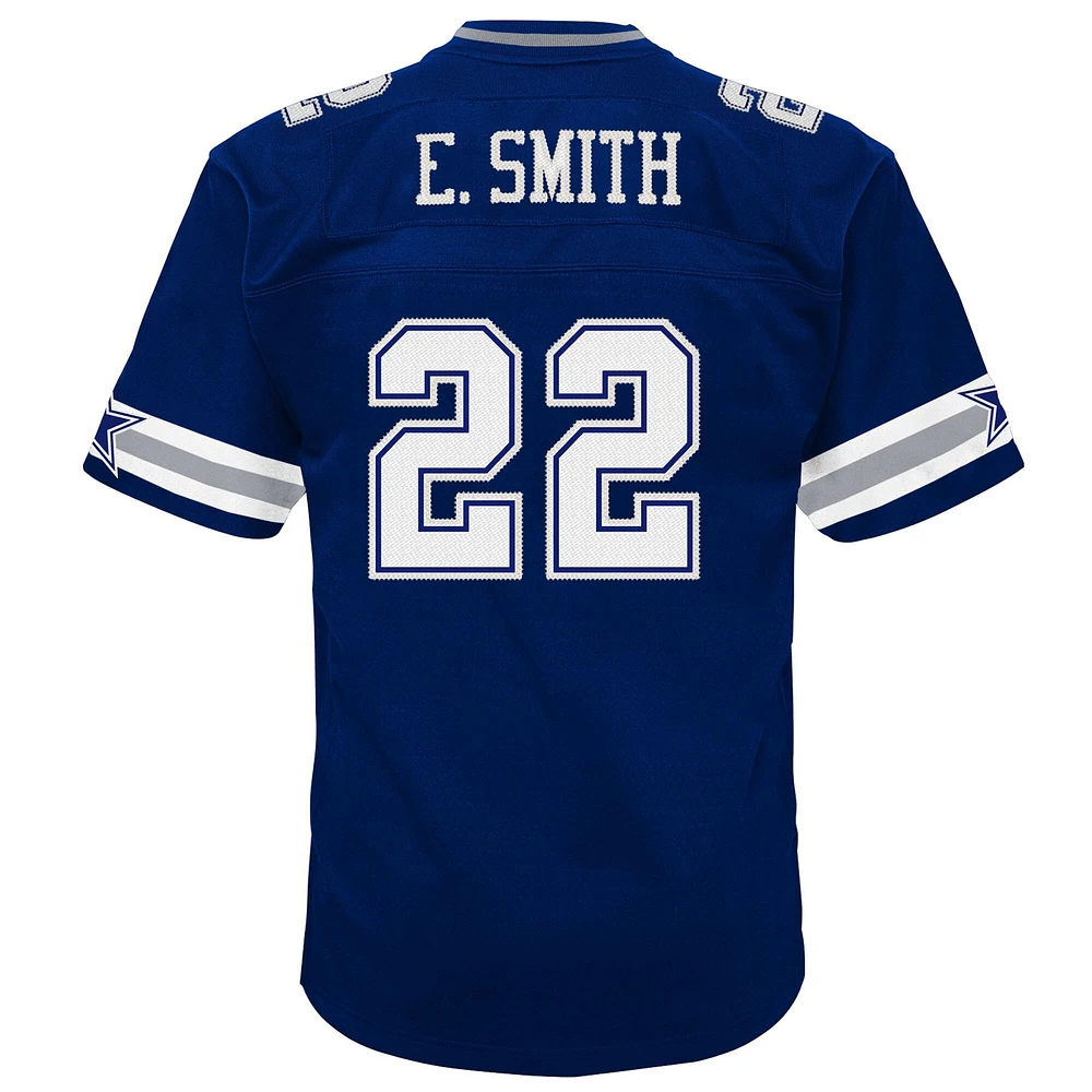 Youth Mitchell & Ness Emmitt Smith Navy Dallas Cowboys 1996 Legacy Jersey
