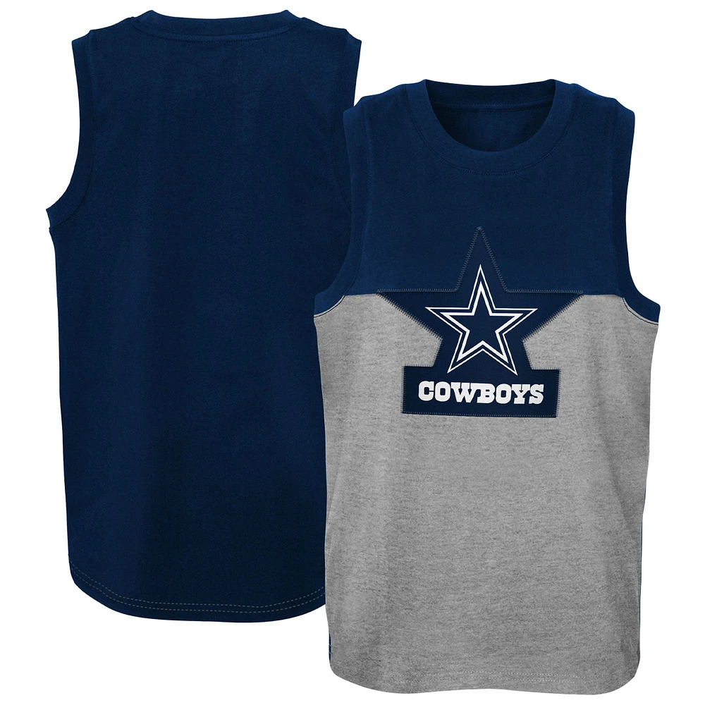 OSC COW NAVY SP23 NFL YOUTH REVITALIZE TANK TOP TANYTHC