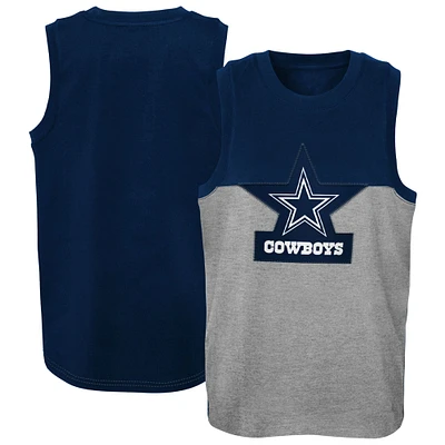 OSC COW NAVY SP23 NFL YOUTH REVITALIZE TANK TOP TANYTHC