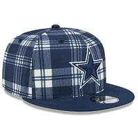 Youth New Era Navy Dallas Cowboys 2024 Sideline Statement 9FIFTY Snapback Hat