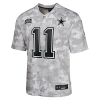 Youth Nike Micah Parsons Arctic Camo Dallas Cowboys 2024 Salute to Service Game Jersey
