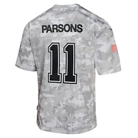 Youth Nike Micah Parsons Arctic Camo Dallas Cowboys 2024 Salute to Service Game Jersey