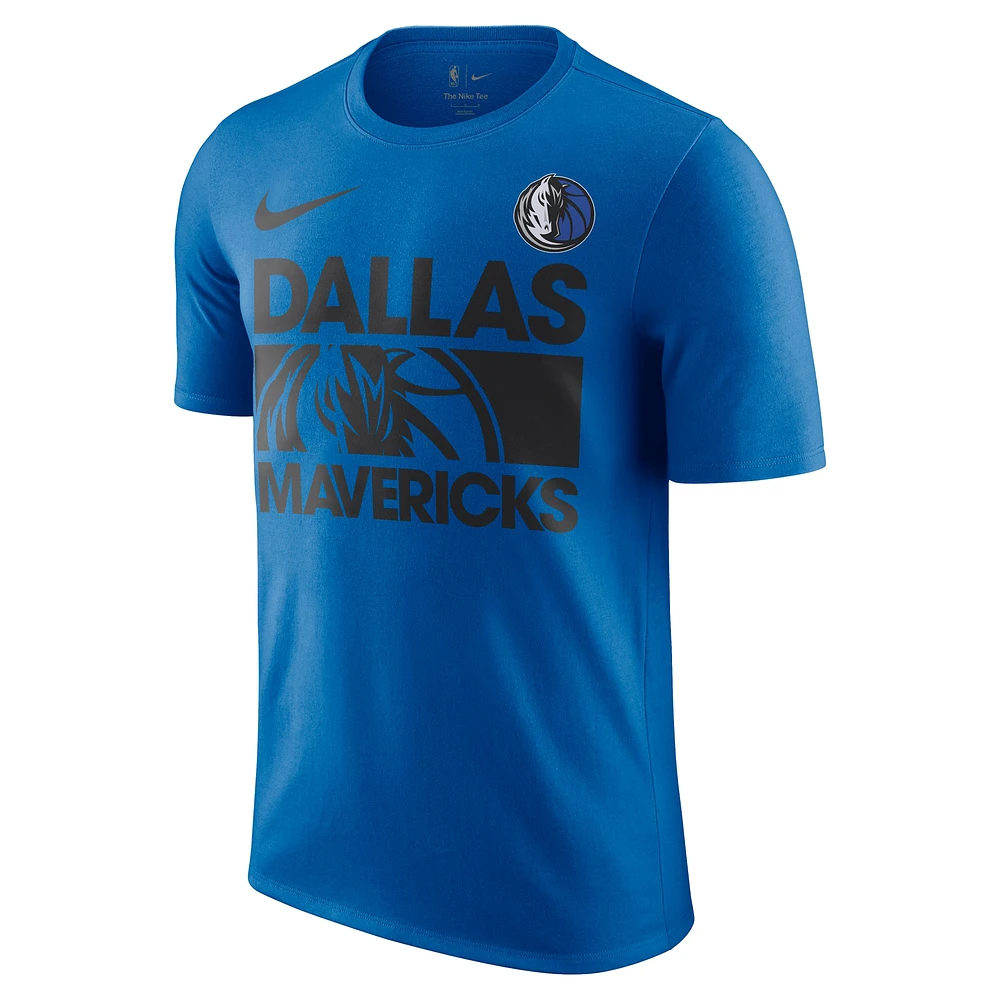 Men's Nike Royal Dallas Mavericks Courtside This Is Our Year T-Shirt