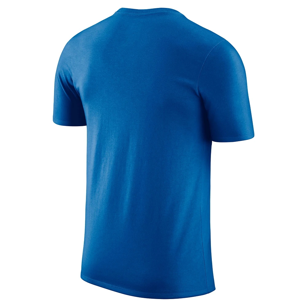Men's Nike Royal Dallas Mavericks Courtside This Is Our Year T-Shirt