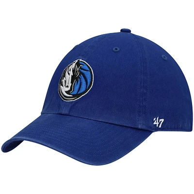 Casquette réglable '47 Royal Dallas Mavericks Team Clean Up pour homme