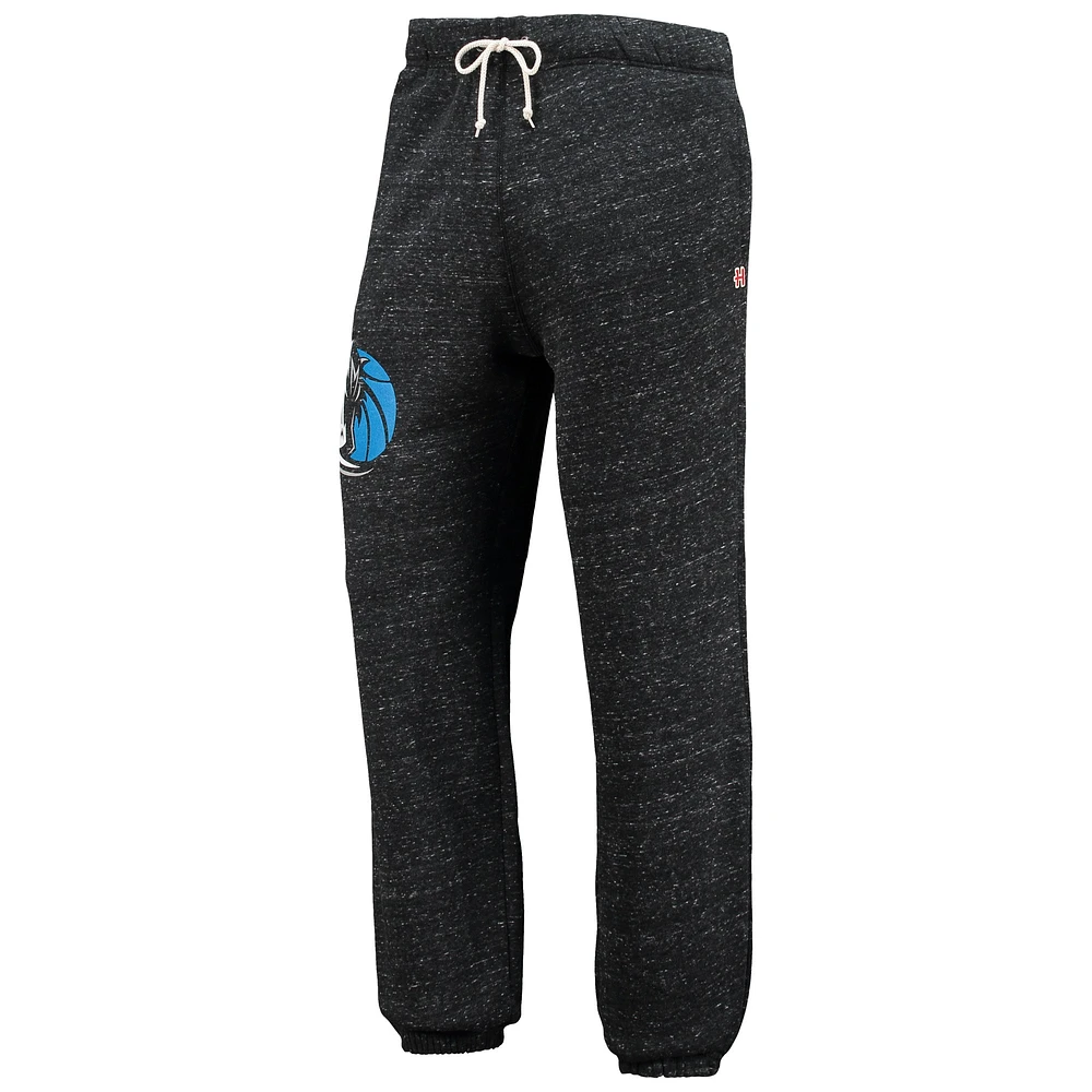 Pantalon de survêtement homme Homage Charcoal Dallas Mavericks Tri-Blend