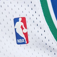 Men's Mitchell & Ness Dirk Nowitzki White Dallas Mavericks 1998/2019 Hardwood Classics German Flag Swingman Jersey