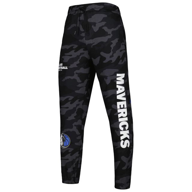 Pantalon de jogging Tonal Dallas Mavericks New Era pour homme, noir/camouflage