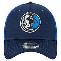 Men's New Era Blue Dallas Mavericks Active Tech Neo Flex 39THIRTY Hat