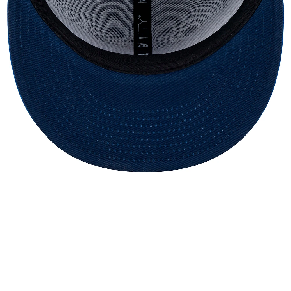 Casquette à visière snapback 9FIFTY Dallas Mavericks Sport Night Team Shadow de New Era pour homme