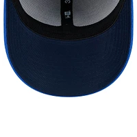 Men's New Era Heather Gray/Blue Dallas Mavericks Two-Tone 39THIRTY Flex Hat
