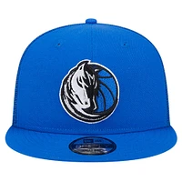 Men's New Era Royal Dallas Mavericks Meshback 9FIFTY Snapback Hat