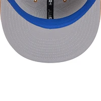 Men's New Era Tan Dallas Mavericks Color Pack 59FIFTY Fitted Hat