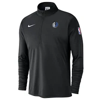 Men's Nike Dallas Mavericks 2024/25 Courtside Performance Half-Zip Top