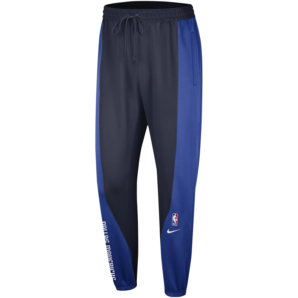 Men's Nike Blue/Navy Dallas Mavericks 2023/24 Authentic Showtime Pants