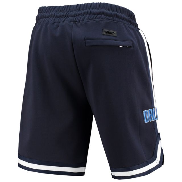 Short en chenille Pro Standard Dallas Mavericks pour homme bleu marine