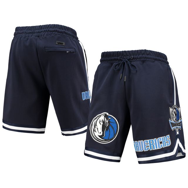 Short en chenille Pro Standard Dallas Mavericks pour homme bleu marine