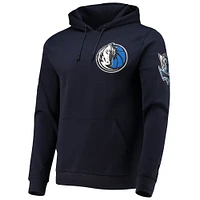 Men's Pro Standard Navy Dallas Mavericks Chenille Team Pullover Hoodie