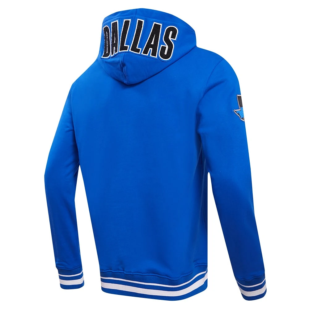 Sweat à capuche Pro Standard Royal Dallas Mavericks 2023/24 City Edition pour hommes