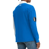 Men's Tommy Jeans Royal/Gray Dallas Mavericks Ronnie Rugby Long Sleeve T-Shirt
