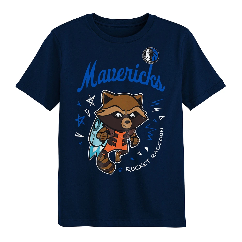 Preschool Dallas Mavericks Two-Piece Guardians Of The Galaxy T-Shirt Set