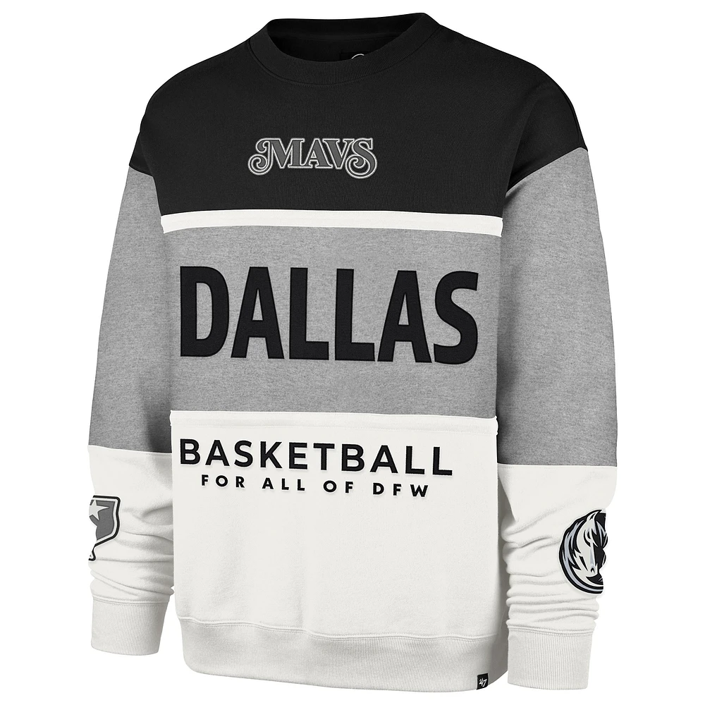 Sweat-shirt à capuche unisexe gris Dallas Mavericks 2024/25 City Edition On Five Maximalist Pullover