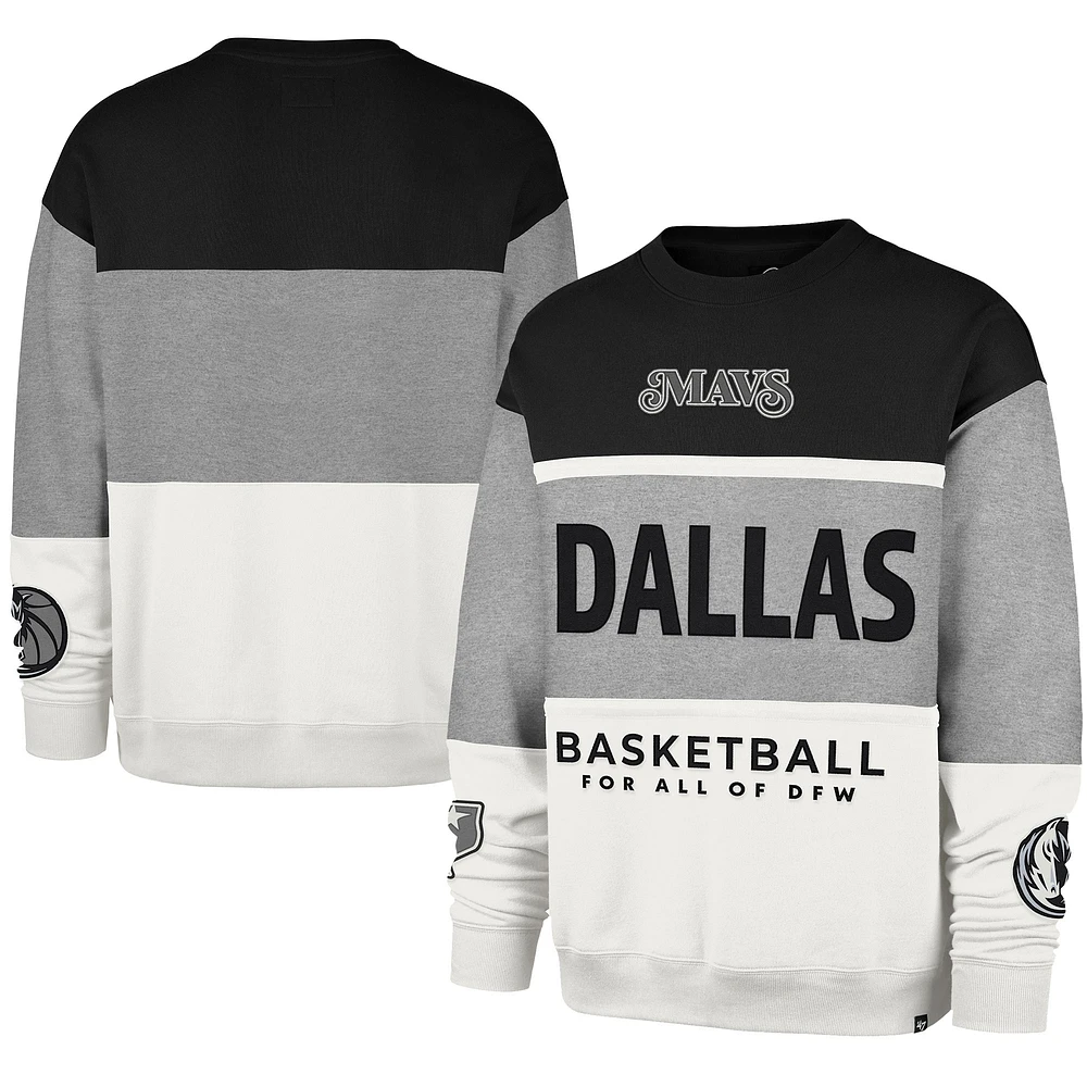 Sweat-shirt à capuche unisexe gris Dallas Mavericks 2024/25 City Edition On Five Maximalist Pullover
