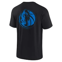 Unisex Fanatics Black Dallas Mavericks Elements Super Soft Short Sleeve T-Shirt
