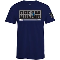 Unisex FISLL x Black History Collection  Royal Dallas Mavericks T-Shirt