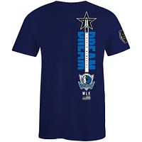 Unisex FISLL x Black History Collection  Royal Dallas Mavericks T-Shirt