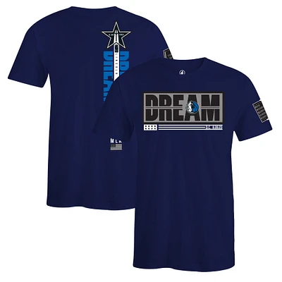 T-shirt unisexe FISLL x Black History Collection Royal Dallas Mavericks