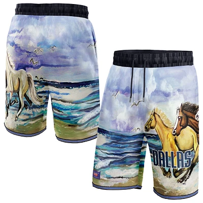 Short unisexe NBA & KidSuper Studios by Fanatics Dallas Mavericks Hometown bleu