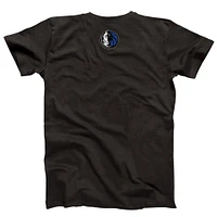 T-shirt unisexe NBALab x Hyperfly Heather Black Dallas Mavericks Collection Année du serpent Nouvel An lunaire