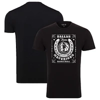 Unisex Sportiqe Black Dallas Mavericks Bingham Elevated T-Shirt