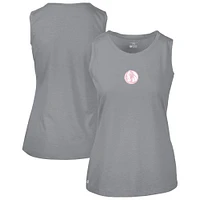 Women's Levelwear  Gray Dallas Mavericks Mother's Day Macy Core Logo Tank Top