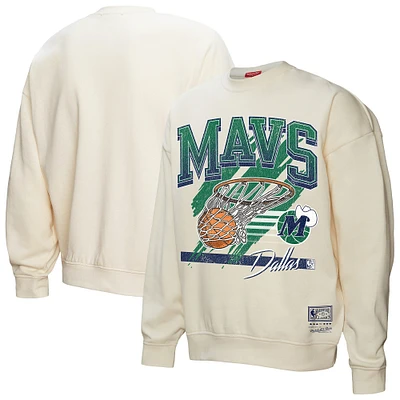 Sweat-shirt à capuche Dallas Mavericks Brush Bucket de Mitchell & Ness pour femme