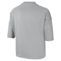 Women's Nike Silver Dallas Mavericks 2024/25 City Edition Courtside Boxy T-Shirt