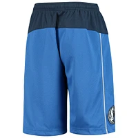 Youth Nike Blue Dallas Mavericks 2020/21 Swingman Shorts - Icon Edition