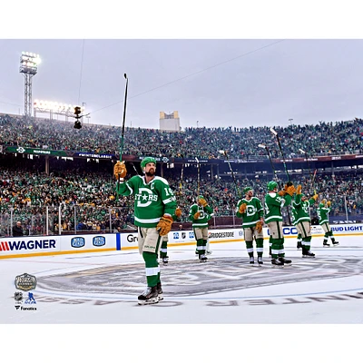 Photographie non signée de Jamie Benn des Dallas Stars lors la Classique d'hiver LNH 2020