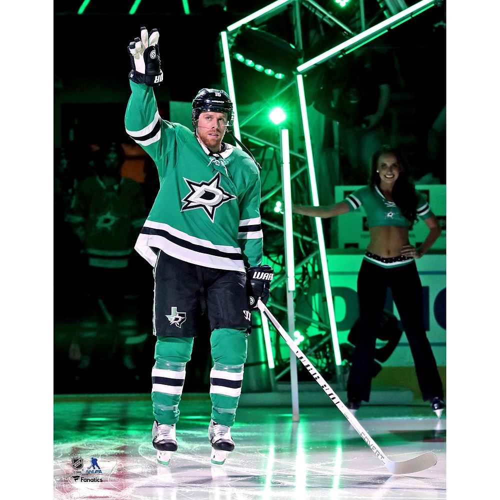 Joe Pavelski Dallas Stars Unsigned Team Debut Photograph