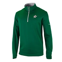 Men's Columbia Kelly Green Dallas Stars Wickham Hills Omni-Wick Quarter-Zip Jacket
