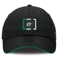 Men's Fanatics Black/Green Dallas Stars Authentic Pro Ripstop Adjustable Hat