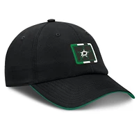 Men's Fanatics Black/Green Dallas Stars Authentic Pro Ripstop Adjustable Hat