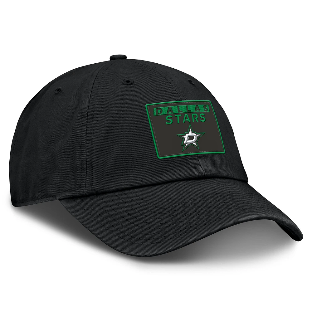 Men's Fanatics Black Dallas Stars Authentic Pro Prime Adjustable Hat