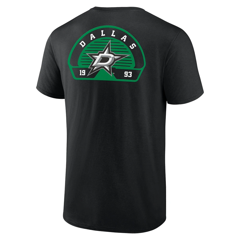 Men's Fanatics Black Dallas Stars Valor T-Shirt
